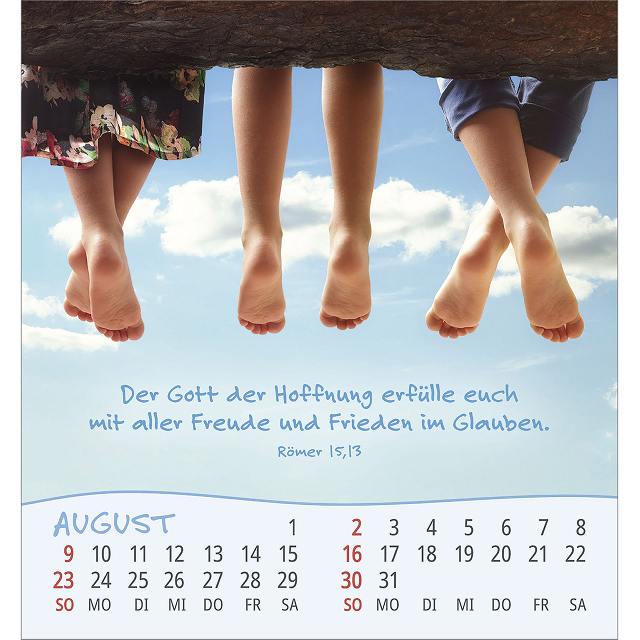 Tischkalender - Gott hat alle Kinder lieb 2026