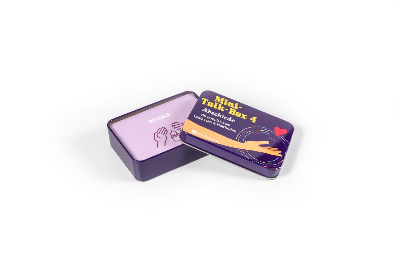 Karten-Box - Mini-Talk-Box 4 - Abschiede