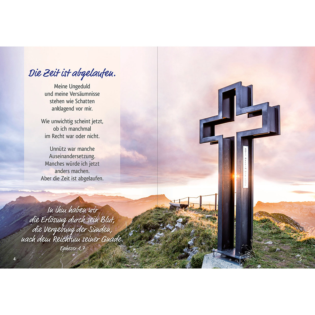 Grußheft - Trost für dich - Rose