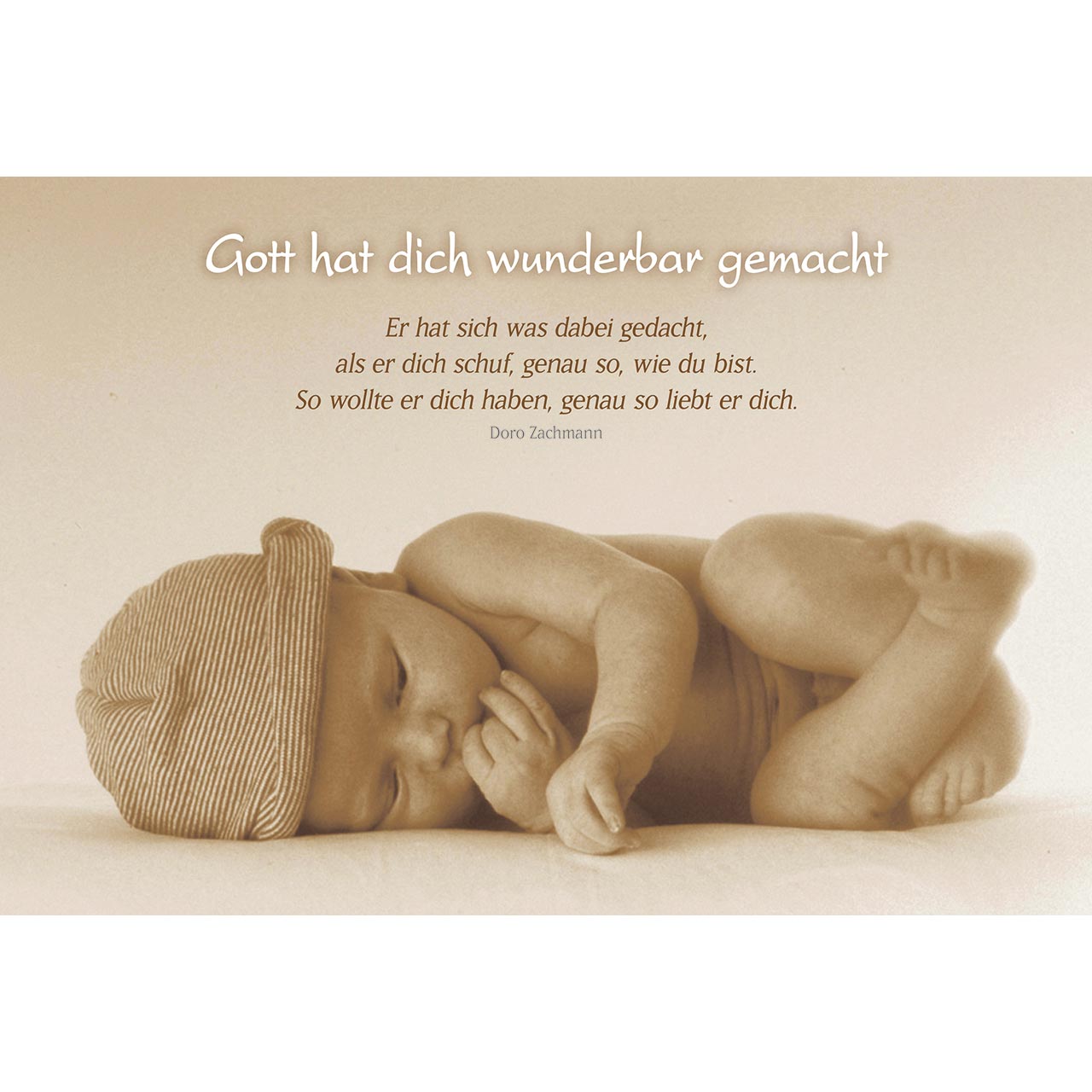 Gott hat dich wunderbar gemacht