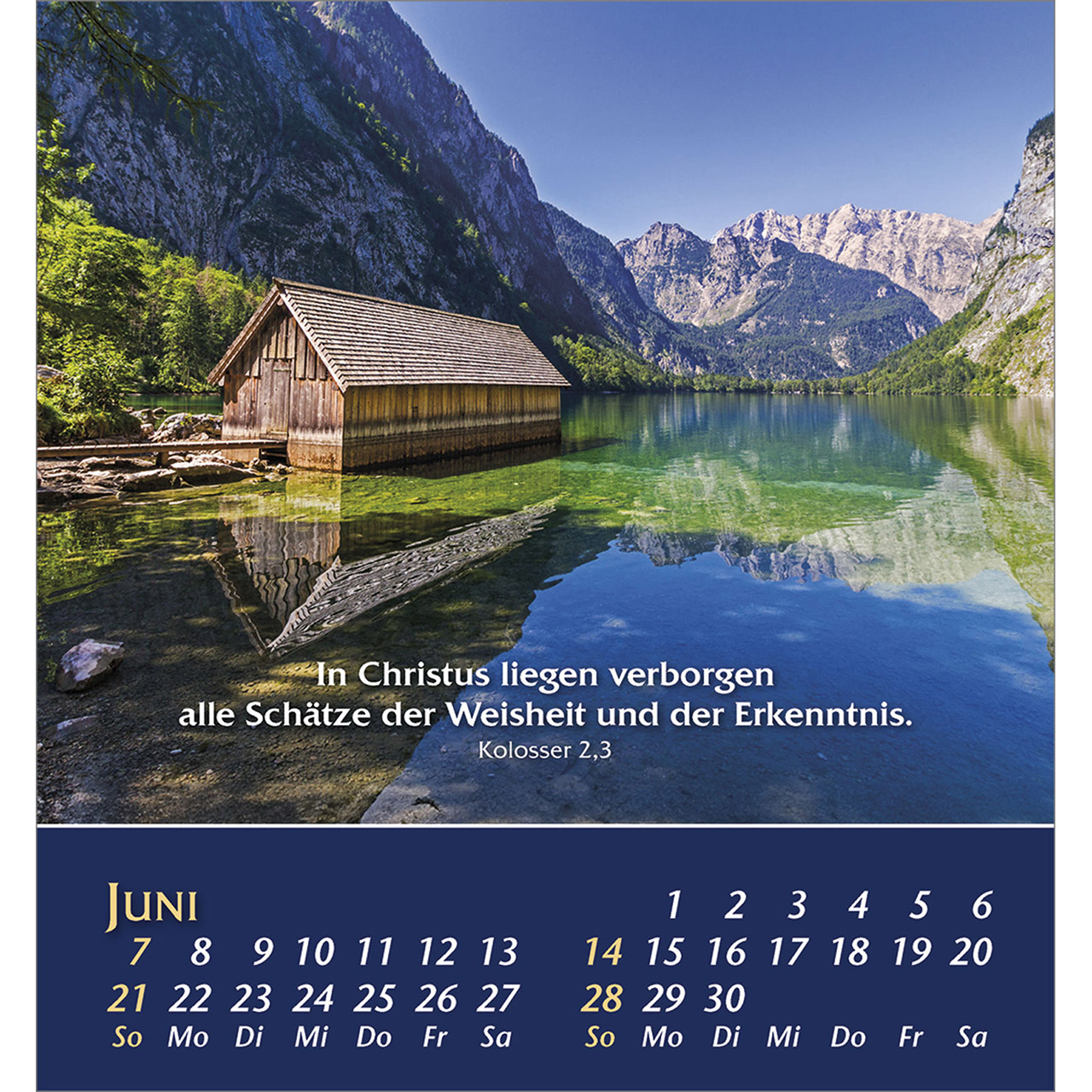 Tischkalender - Aus der Stille leben 2026