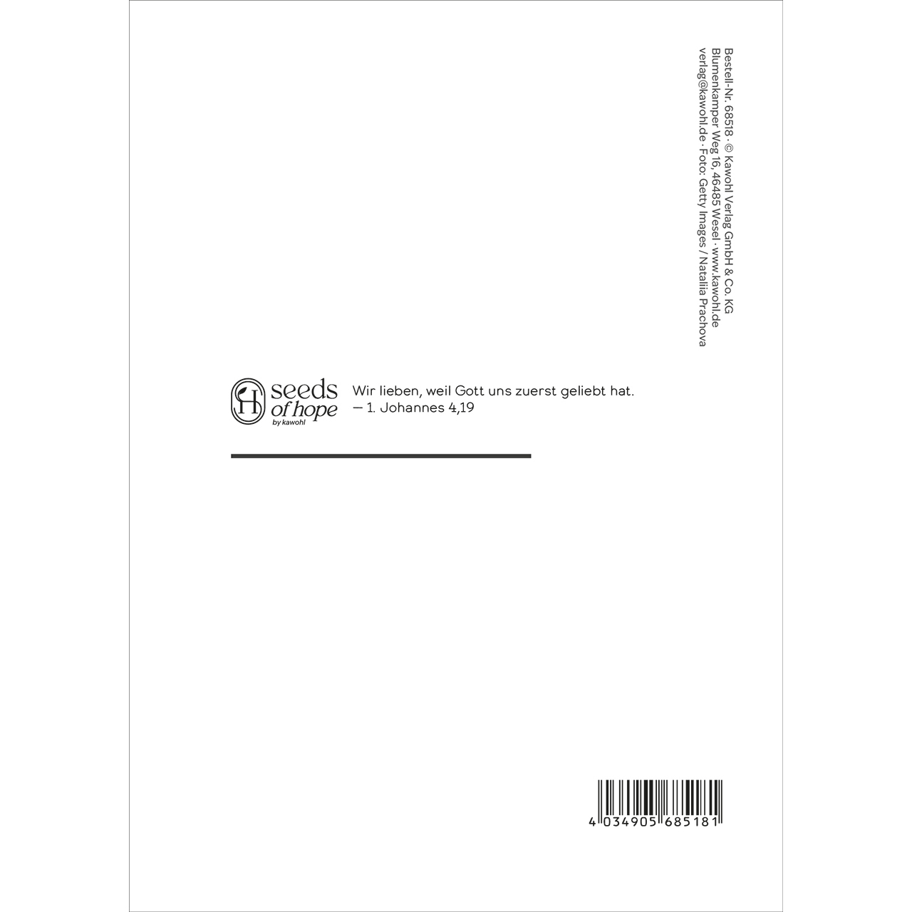 Postkarten - Love like Jesus - Bubble Font Punkte