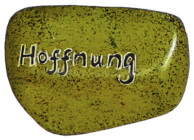 Handschmeichler - Eckstein Glaube - Hoffnung