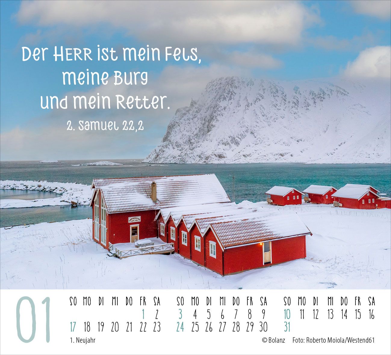 Aufstellkalender - Zeit für Meer 2027