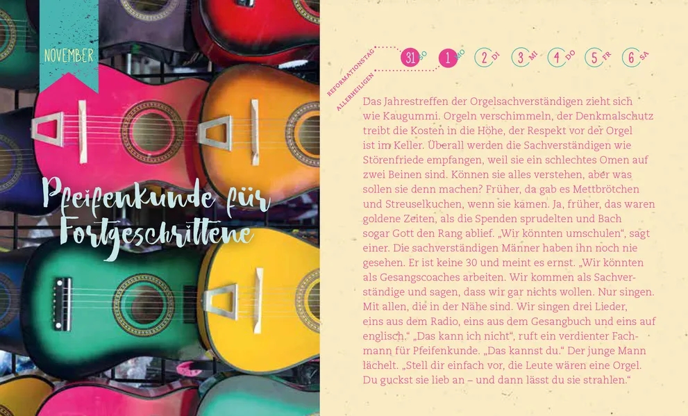 Aufstellkalender - Luft nach oben 2027