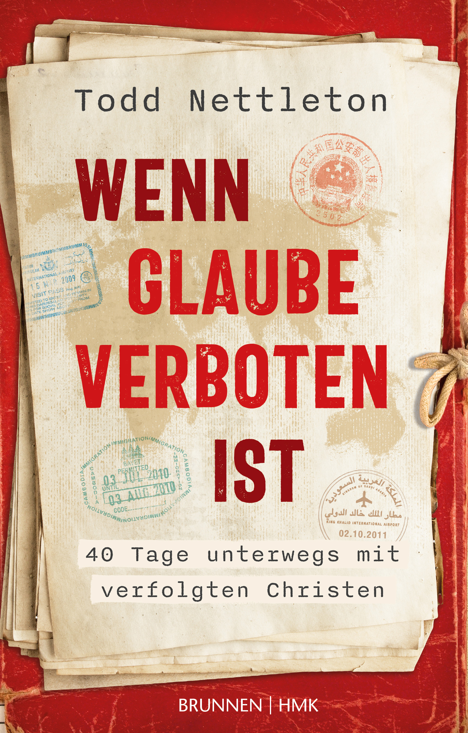 Buch - Wenn Glaube verboten ist - Buch Stempel