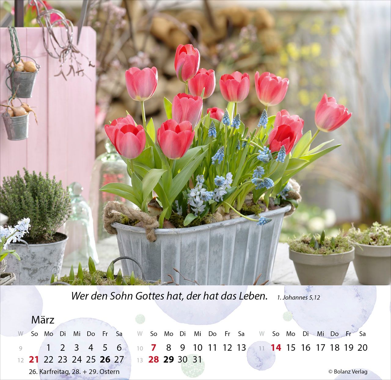 Tischkalender - Gärten 2027 Tischkalender