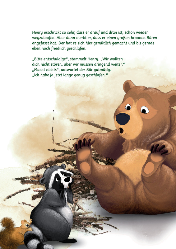 Buch - Vom kleinen Waschbären, der sich traute, mutig zu sein