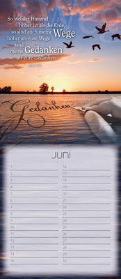 Immerwährender Kalender - Begegnungen auf seinem Weg - Frau Tuch Mohnblumen Pusteblume