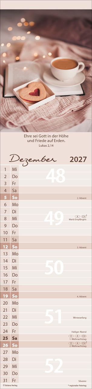 Terminkalender - Für alle 2027 Streifenterminkalender