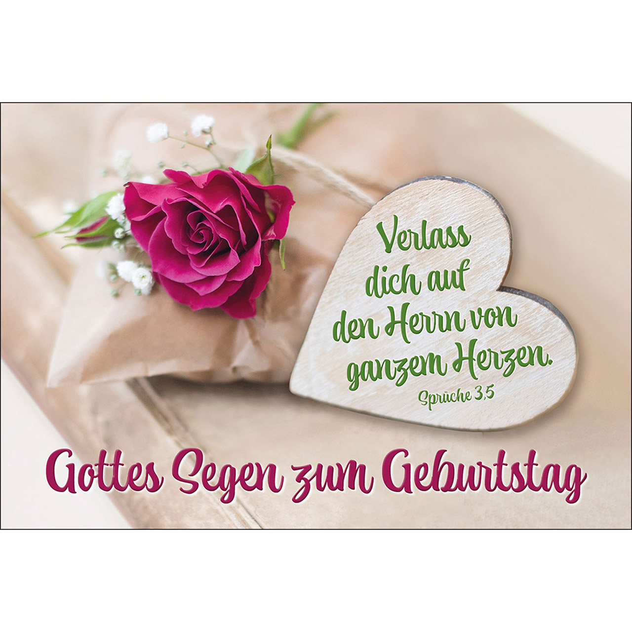 Gottes Segen zum Geburtstag