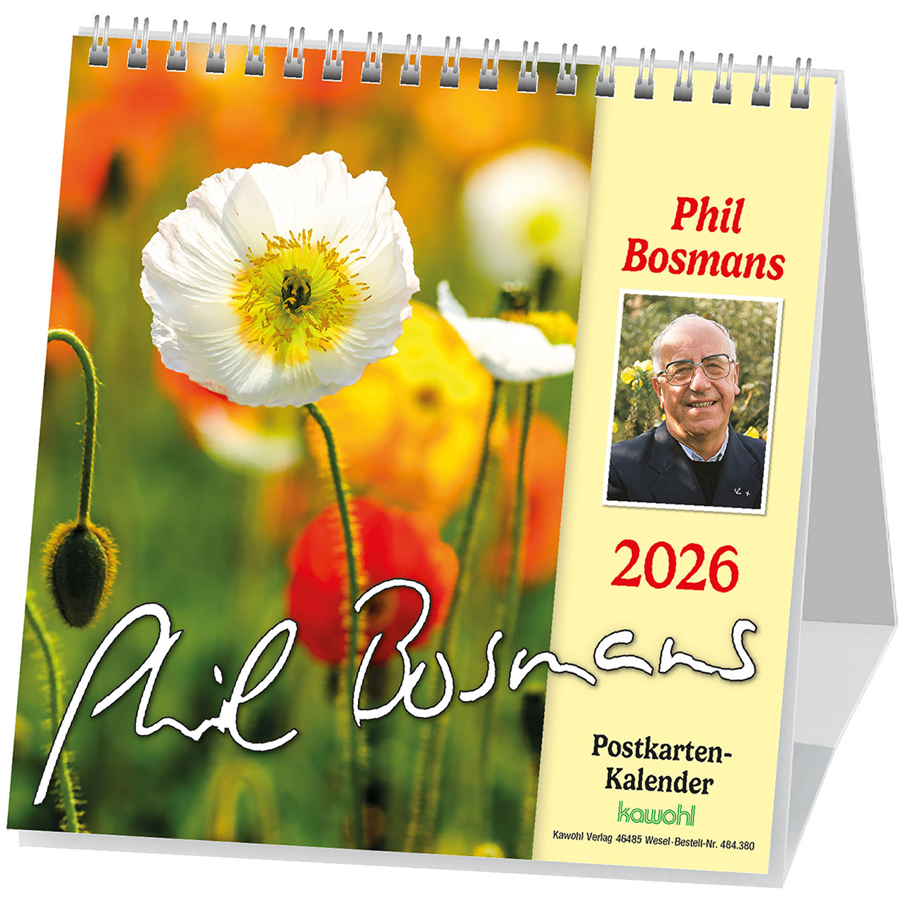 Phil Bosmans - Postkarten-Kalender 2026