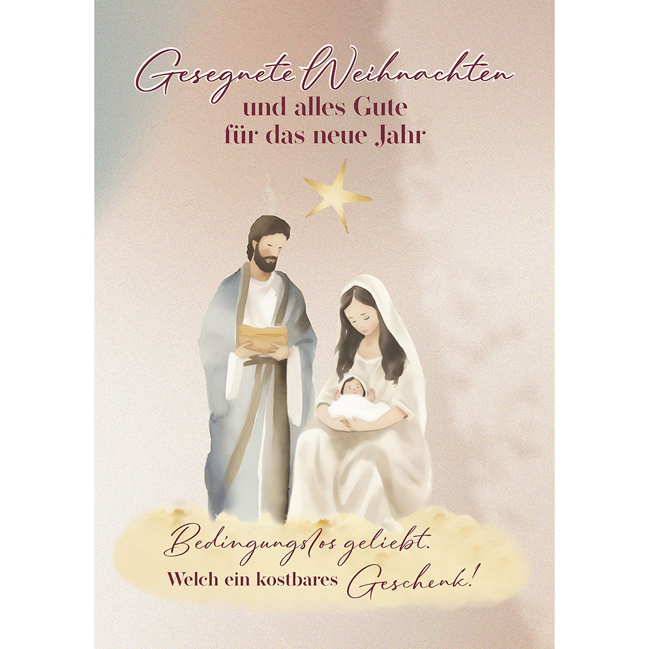 Gesegnete Weihnachten und alles Gute für das neue Jahr