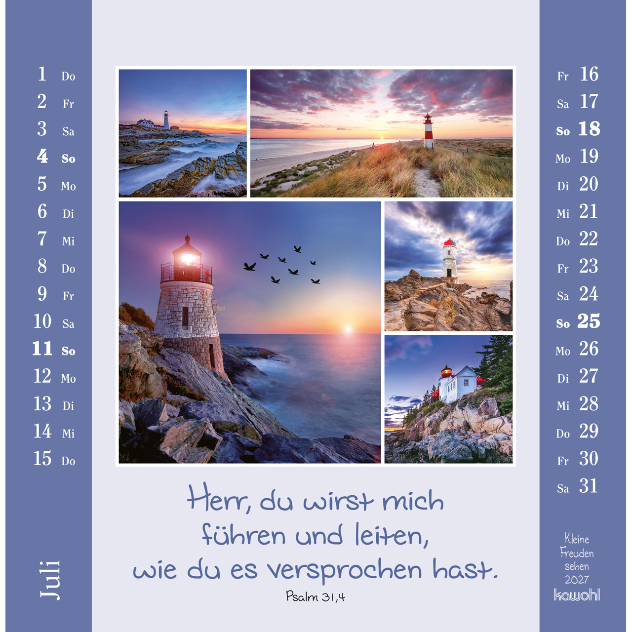 Postkartenkalender - Kleine Freuden sehen 2027