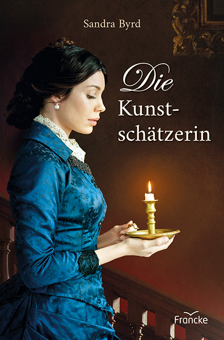 Buch - Die Kunstschätzerin - Frau Kerzenständer Kerze Geländer