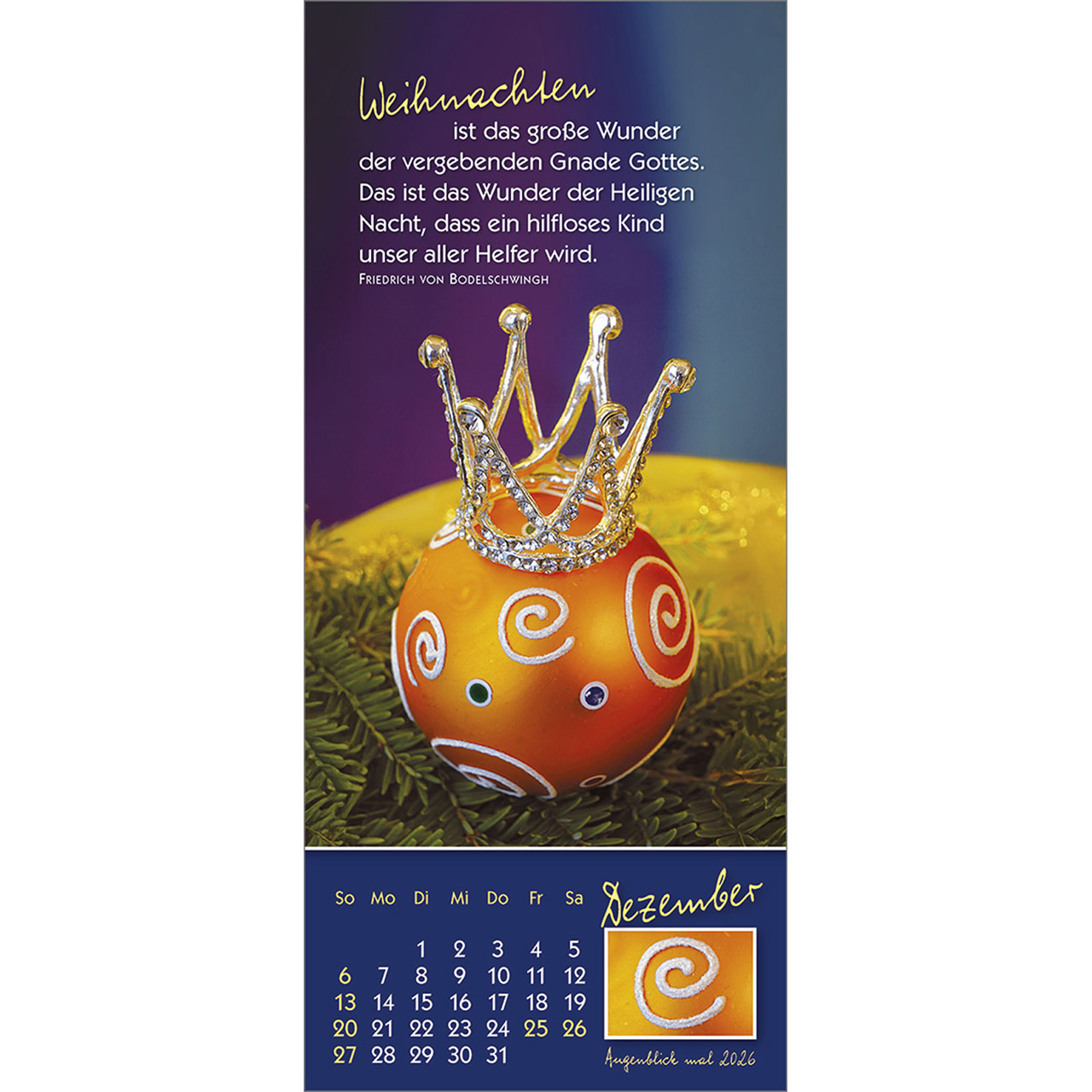 Tischkalender - Augenblick mal 2026