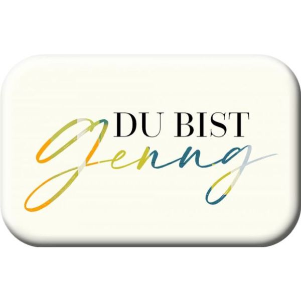 Magnet - Magnet 'Du bist genug' - Magnet Schriftzug