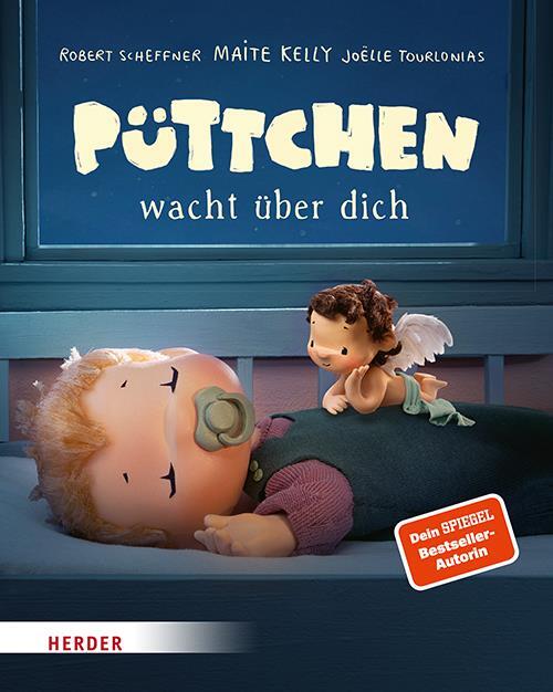 Buch - Püttchen wacht über dich - Baby Engel Fenster Schnuller