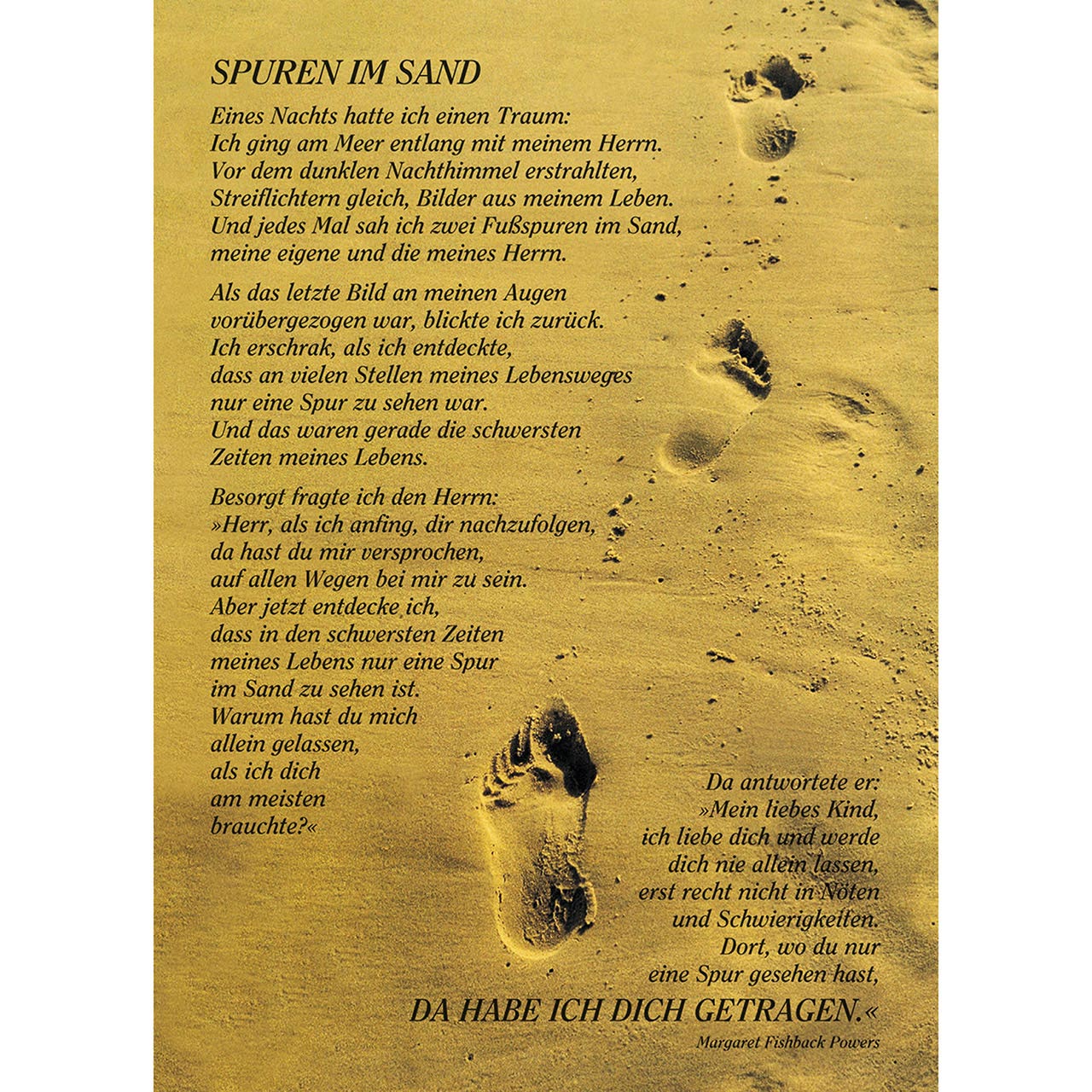 Spuren im Sand