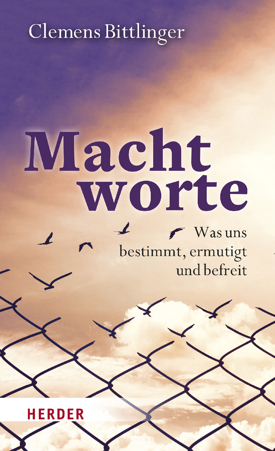 Machtworte Buch - Machtworte - Vögel Zaun Wolken