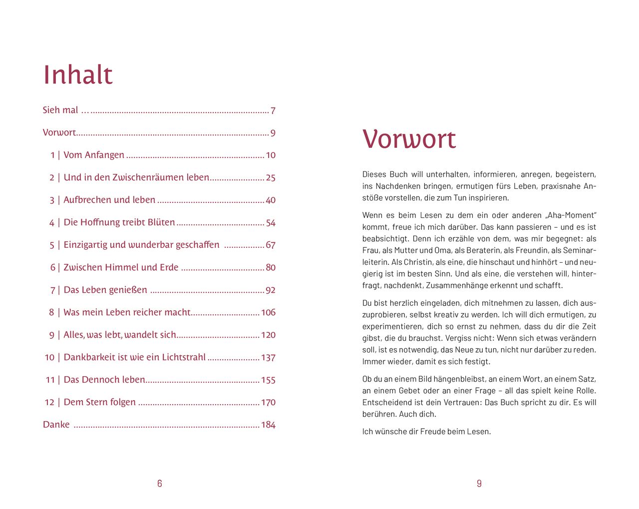Buch - Wenn das Leben Blüten treibt