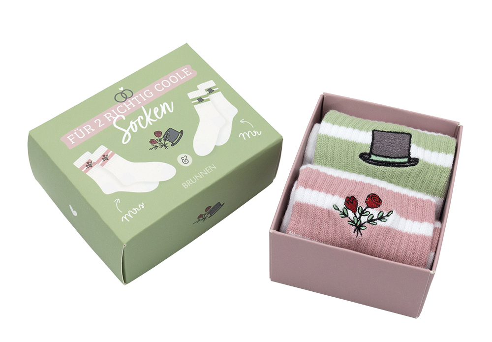 Socken-Set - Sockenset "Für 2 richtig coole Socken" - Socken