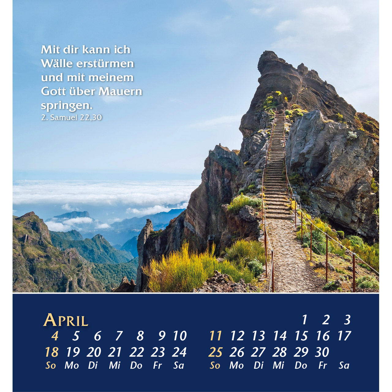Aufstellkalender - Aus der Stille leben 2027