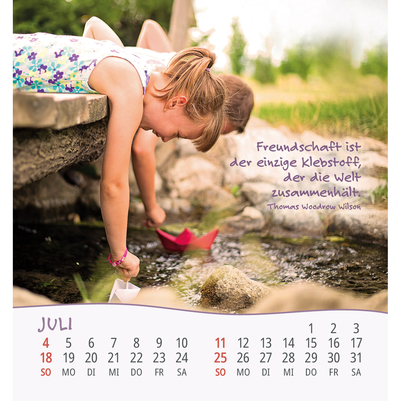 Aufstellkalender - Gott hat alle Kinder lieb 2027