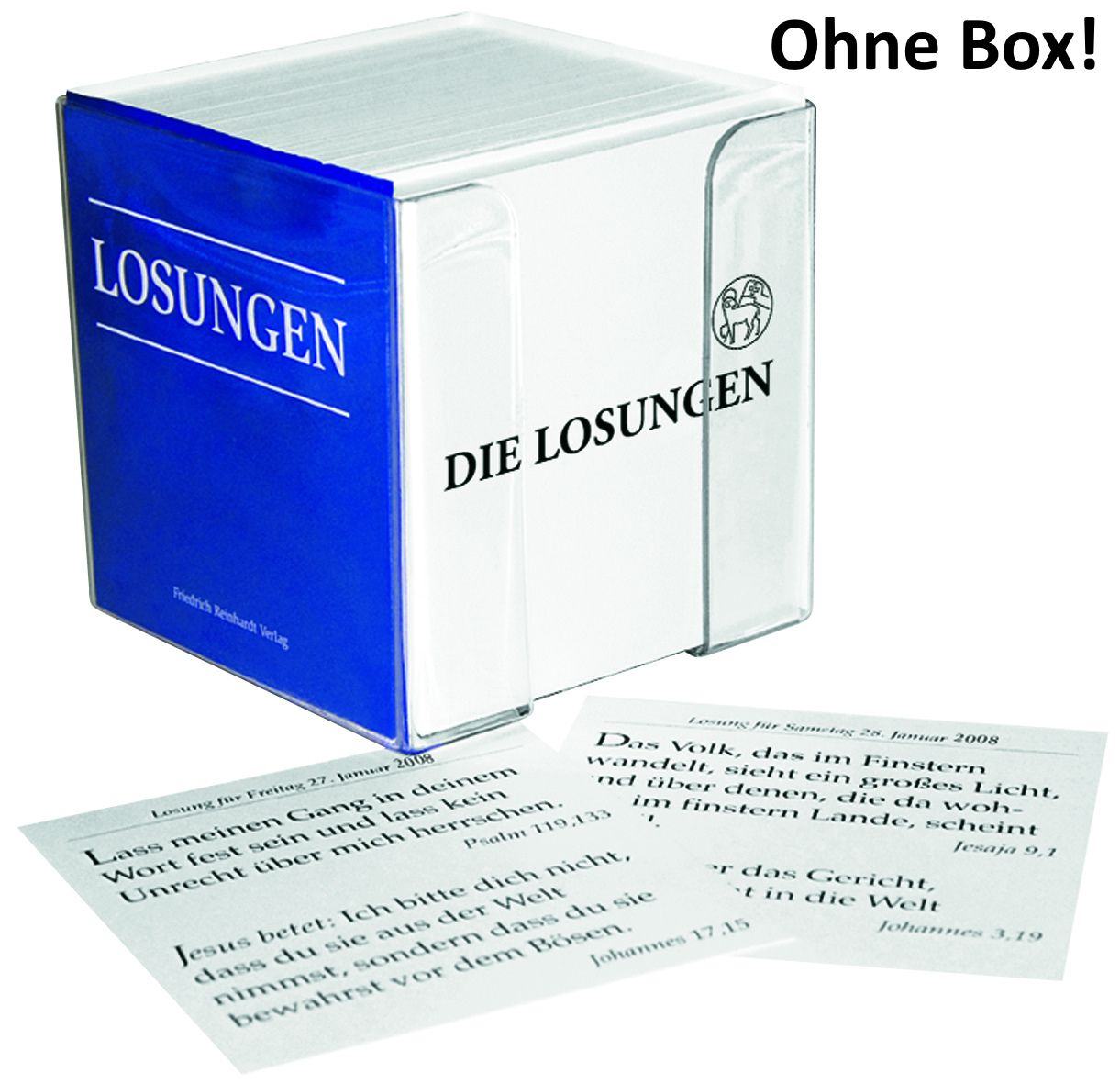 Die Losungen 2026 - Karten für Losungs-Box