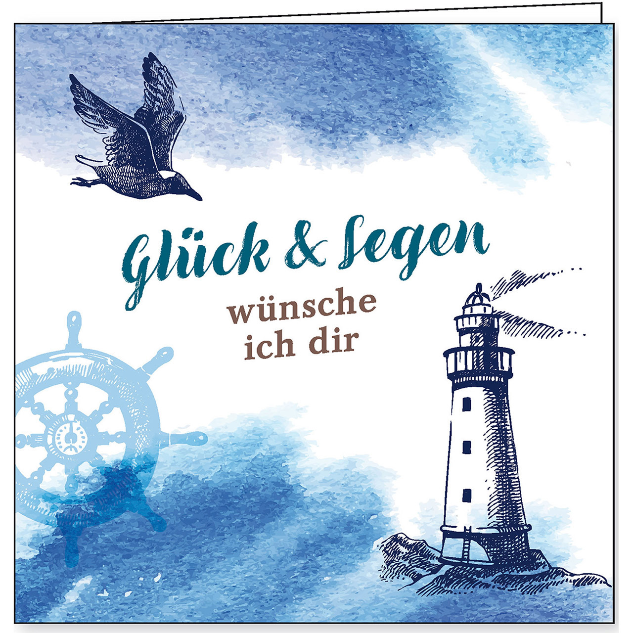 Glück & Segen wünsche ich dir