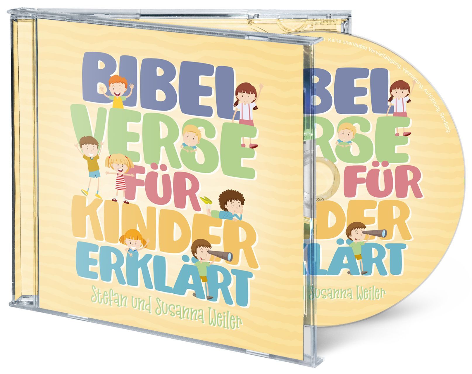 Hörbuch-CD - Bibelverse für Kinder erklärt (MP3-CD)