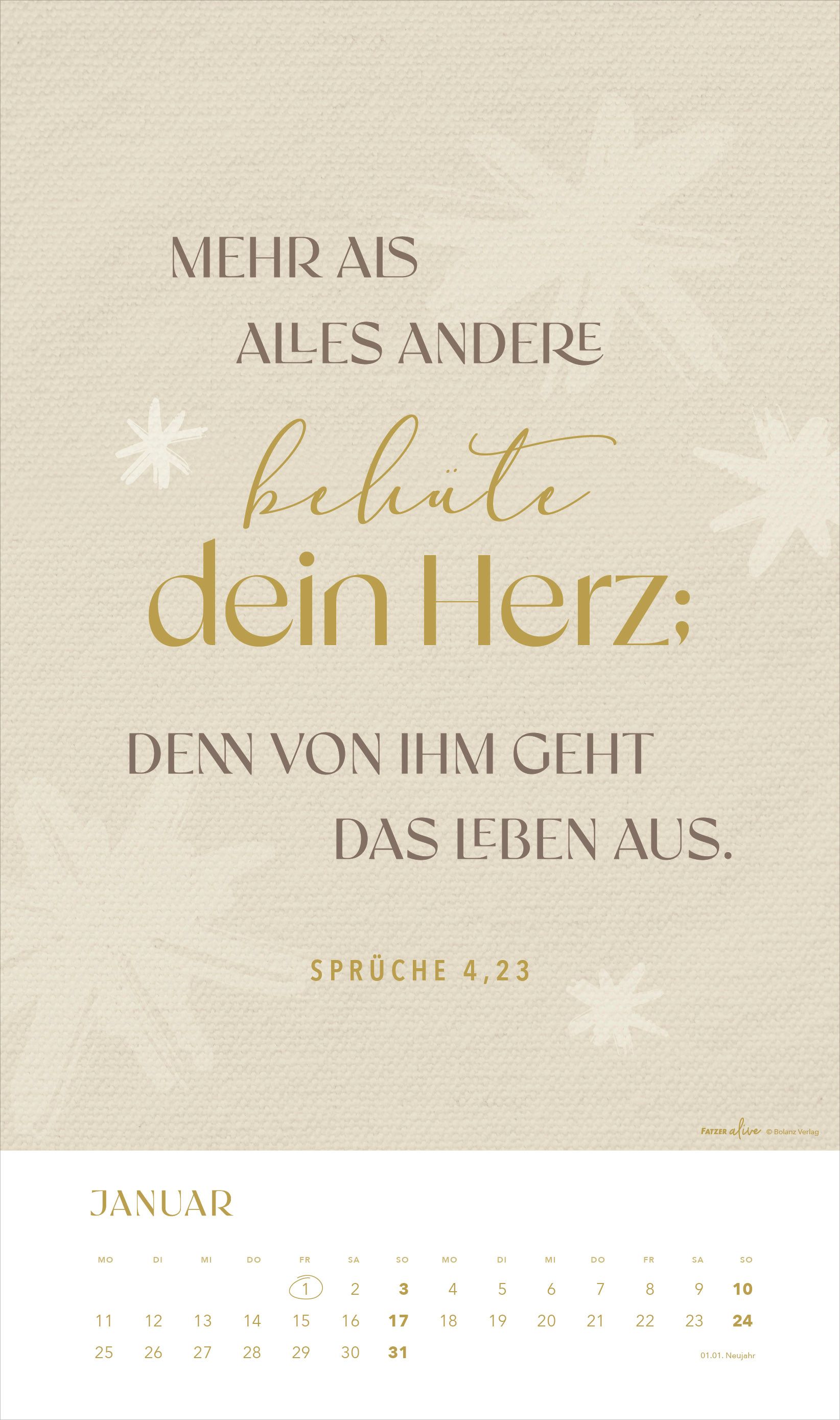 Posterkalender - Glaube im Alltag 2027 Posterkalender