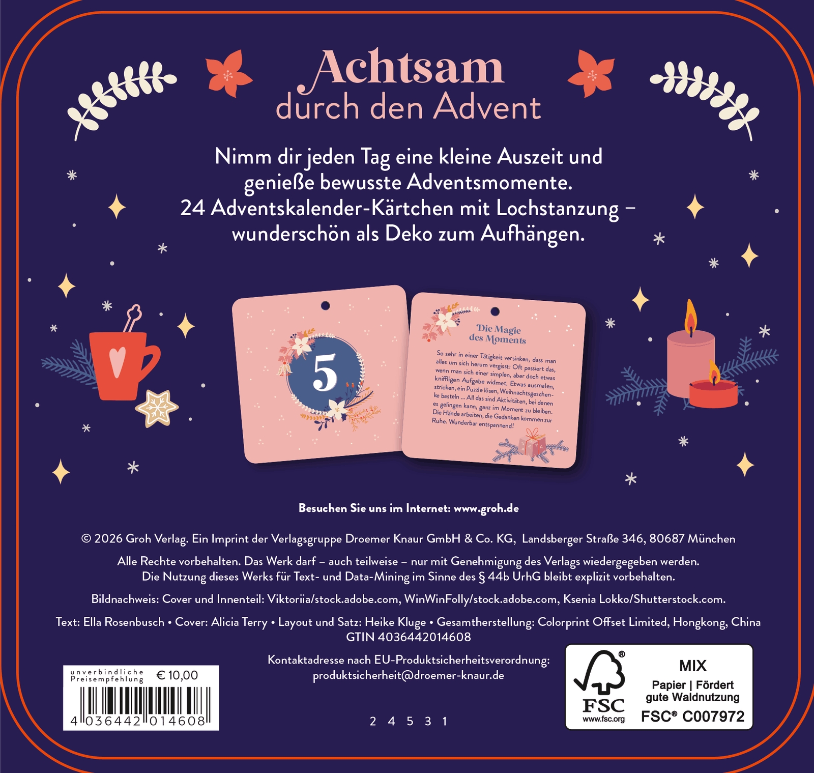 Adventskalender - Achtsamkeit im Advent