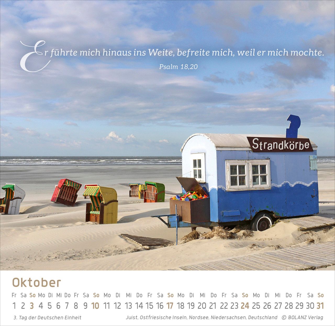 Tischkalender - Zeit für Meer 2027 Tischkalender