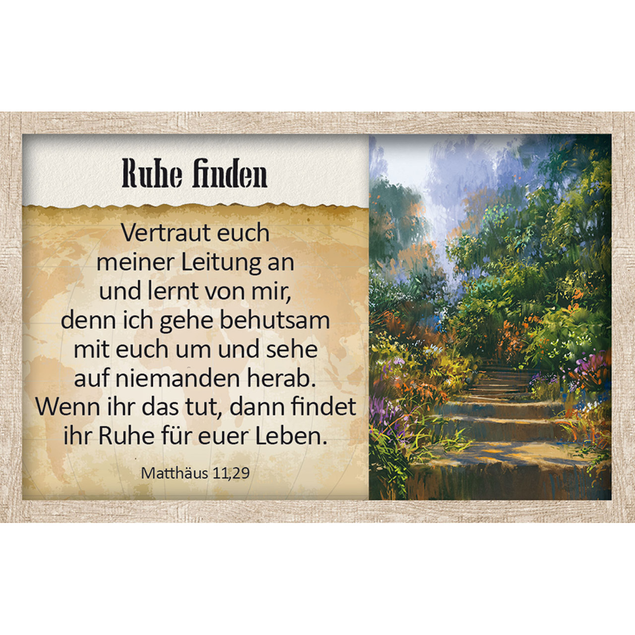 Karten-Box Kunststoff - Survival-Kit - Bretter Kiste Zelt