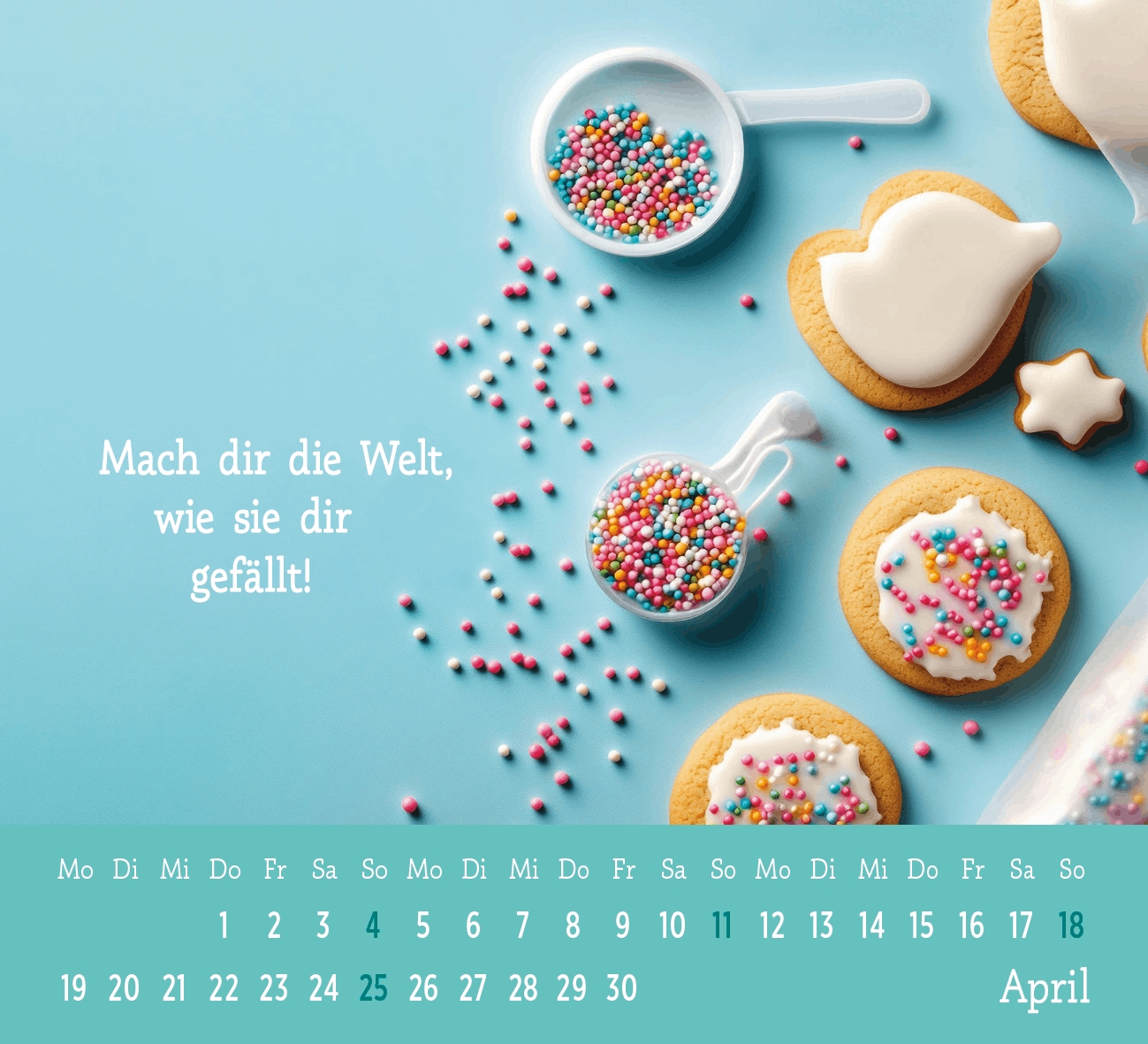 Aufstellkalender - Der kleine Gute-Laune-Kalender 2027