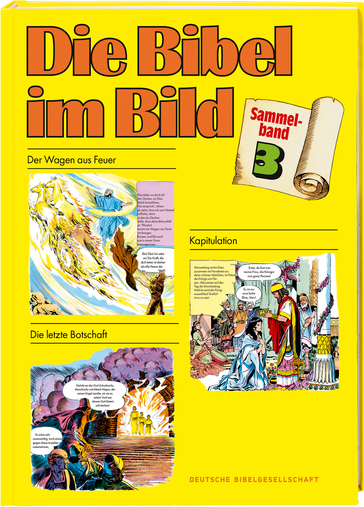 Kinderbibel - Die Bibel im Bild - Menschen Boot Arche Bäume Wasser