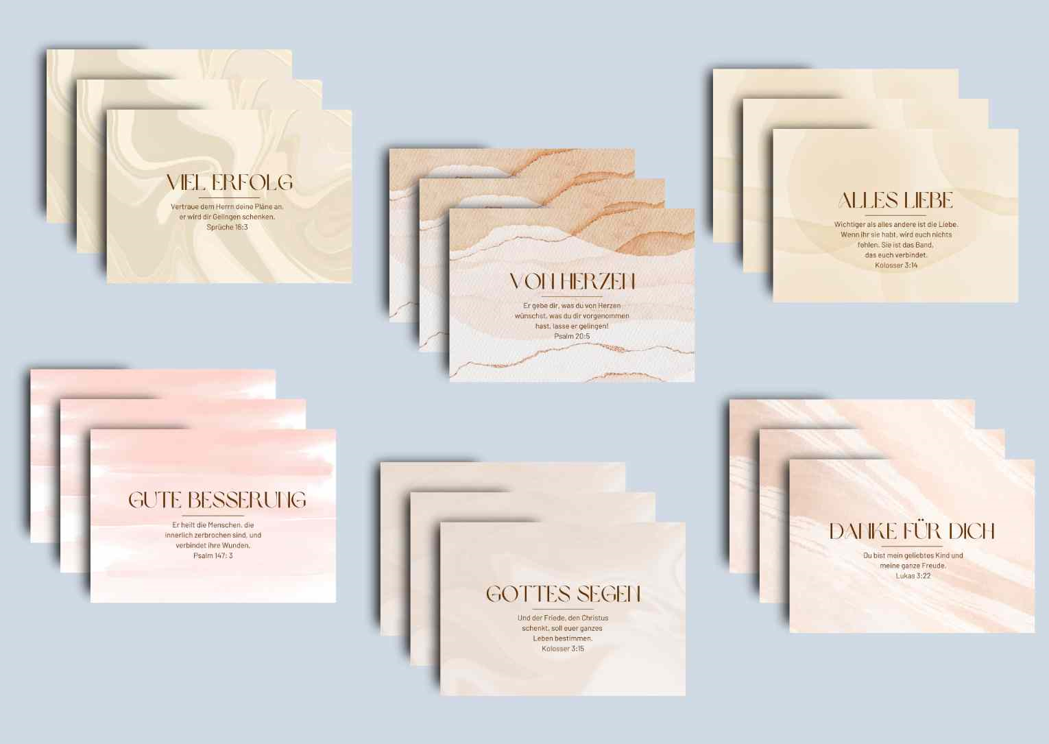Postkarten-Paket 'Everyday-Cards' 18 Ex.