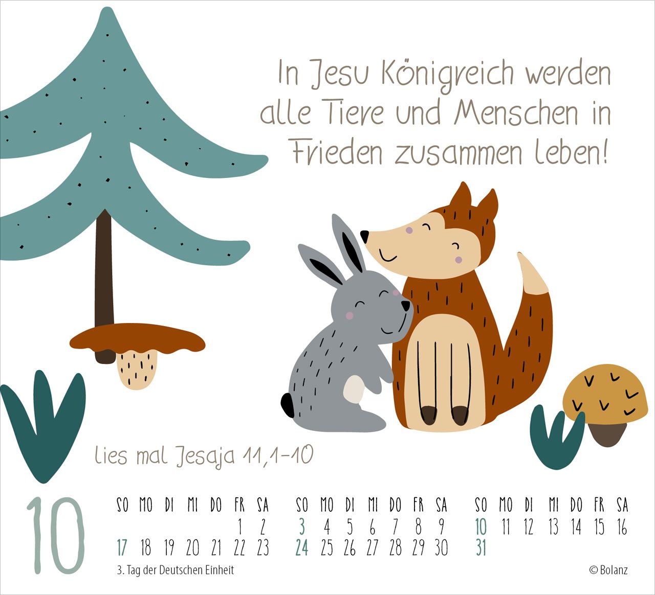 Aufstellkalender - Freunde fürs Leben 2027 Minikalender
