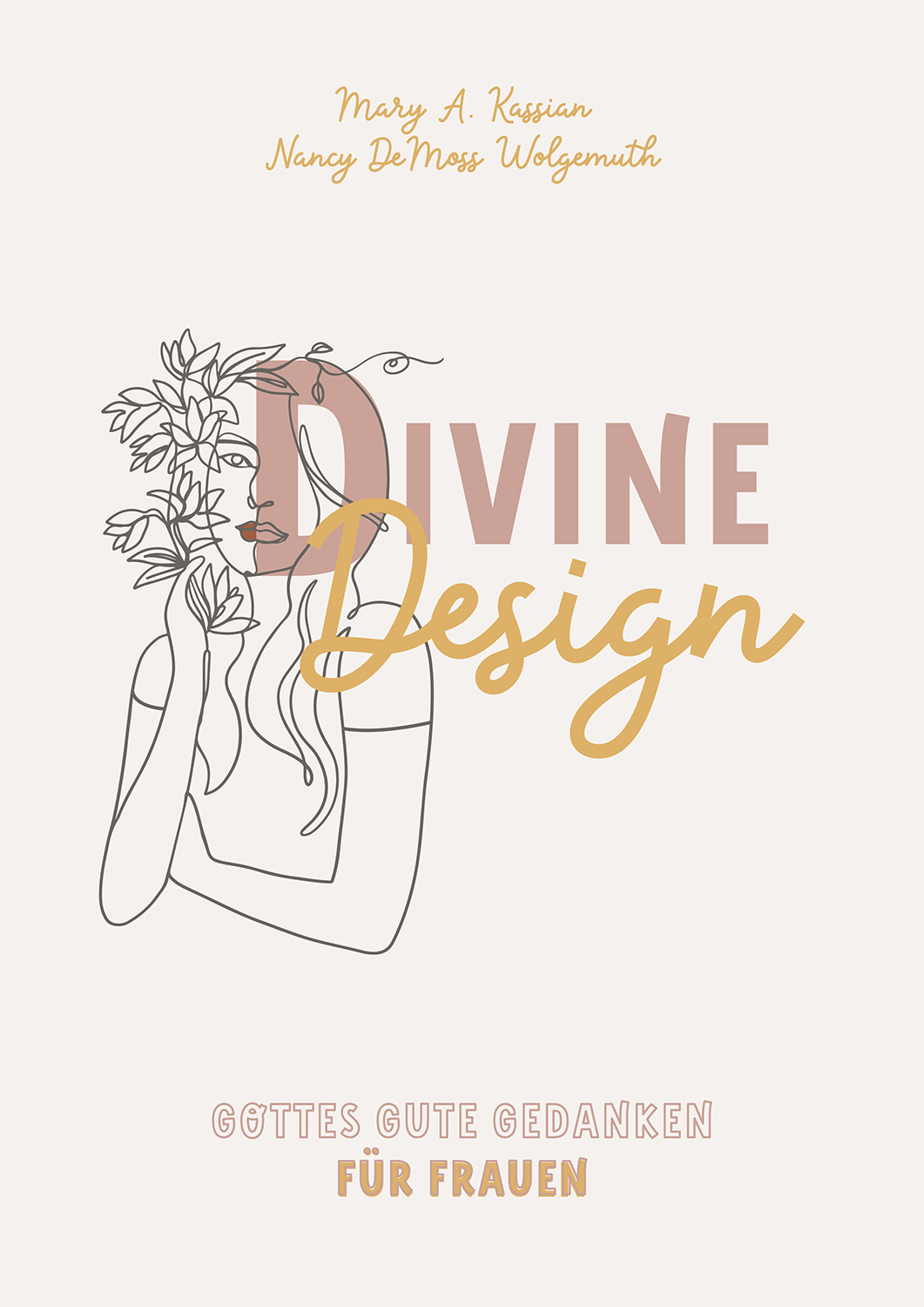 Buch - Divine Design - grafische Blume
