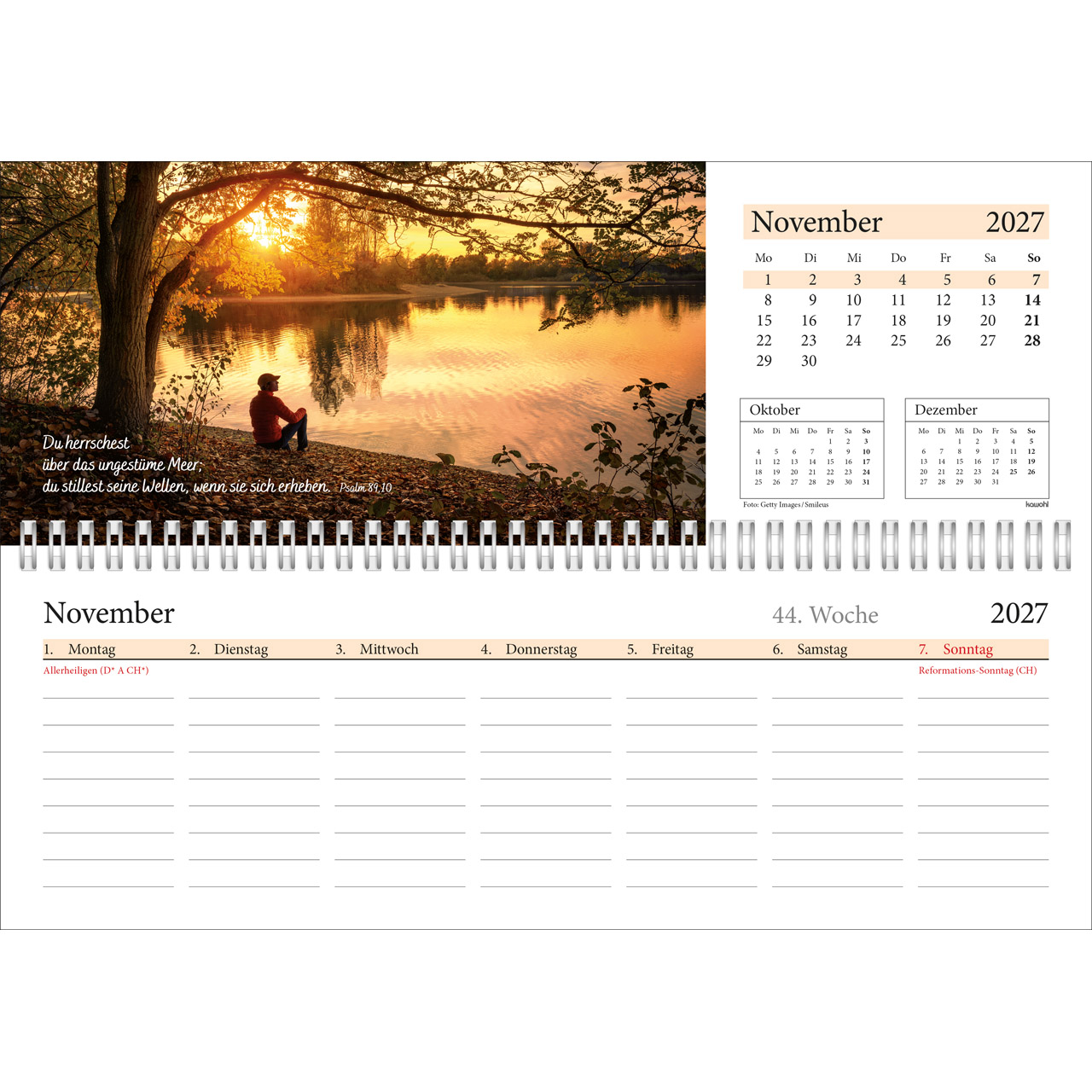 Tischkalender - In deine Hand leg ich den Tag 2027