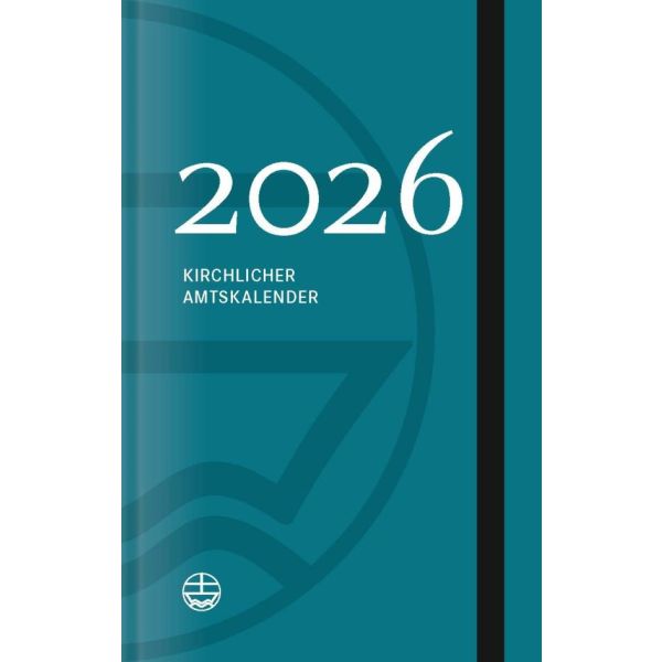 Kirchlicher Amtskalender 2026 - petrol