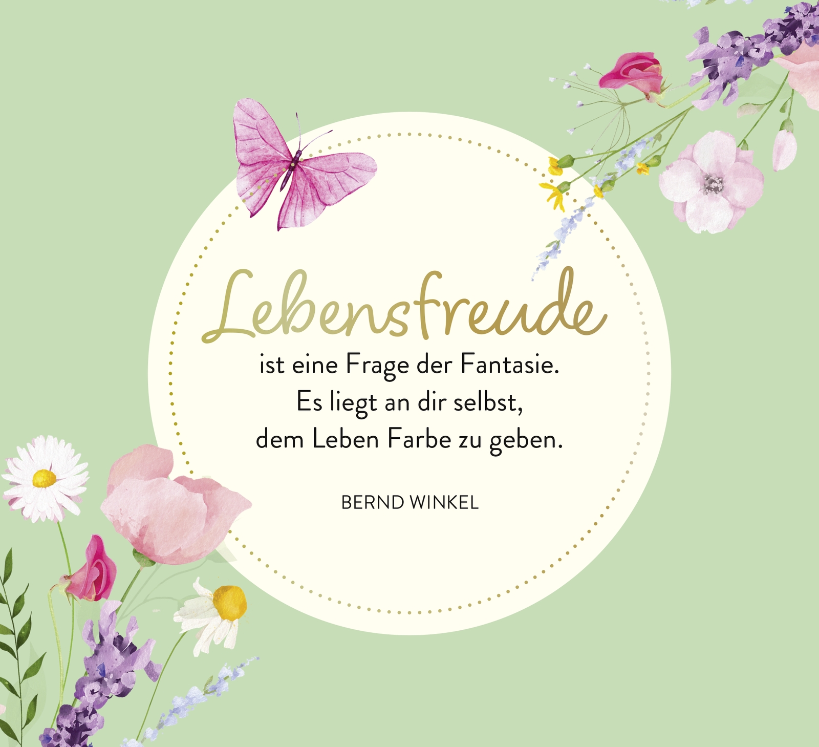 Aufstellbuch - Lebe, wie es dir gefällt