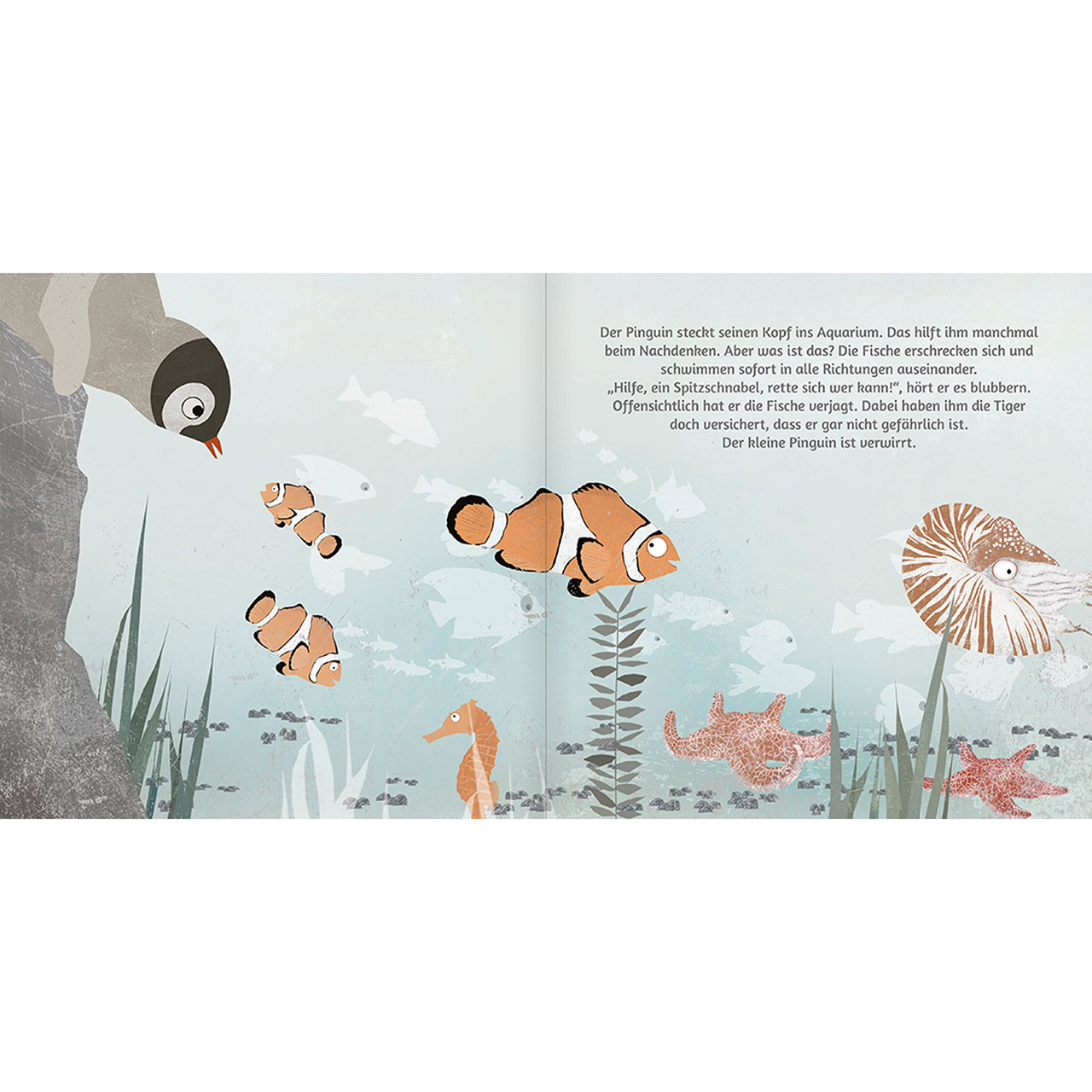 Geschenkbuch - Du bist einfach wunderbar, so wie du bist - Pinguin Maus Rehkitz Schnecke Hummel