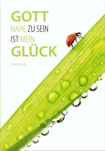 Poster - Poster A4 'Gott nahe zu sein ...'