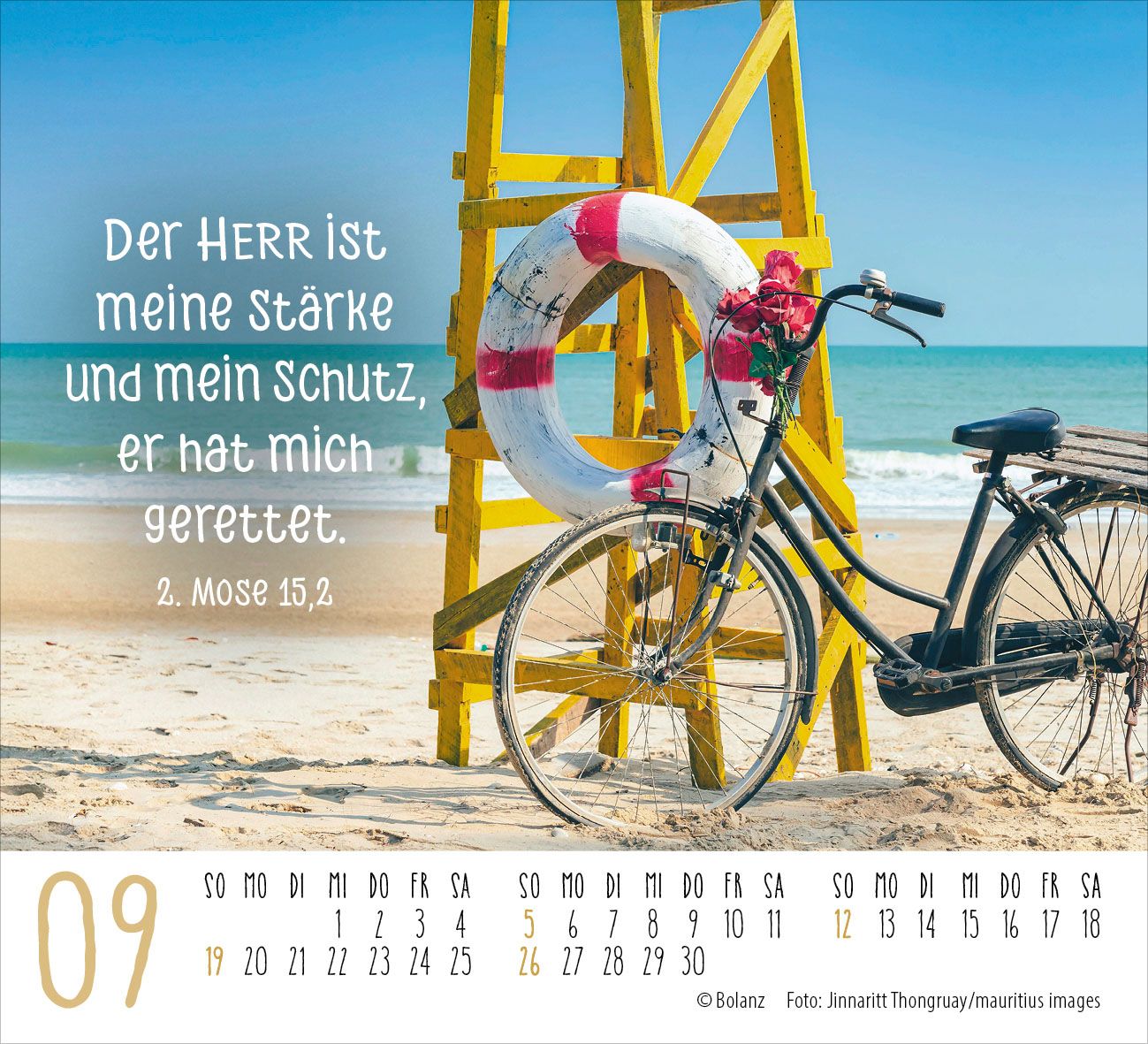 Aufstellkalender - Zeit für Meer 2027