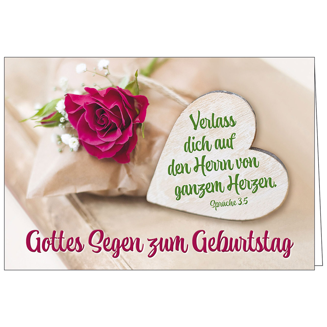 Gottes Segen zum Geburtstag
