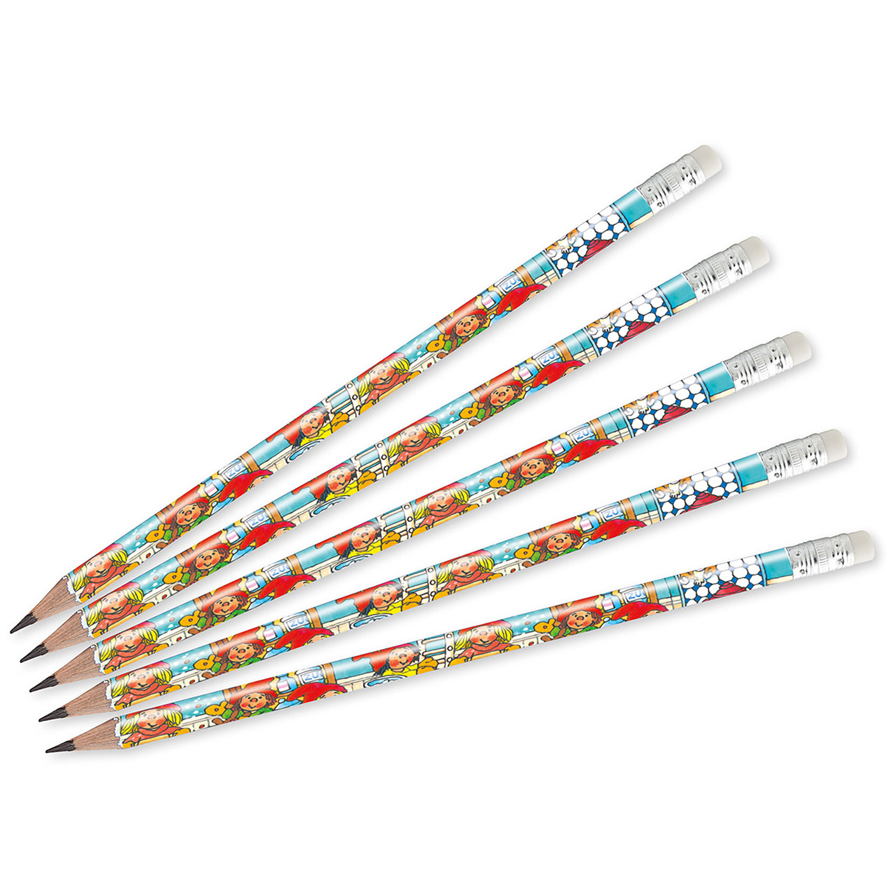 5er-Pack Bleistift: Wichtelstube