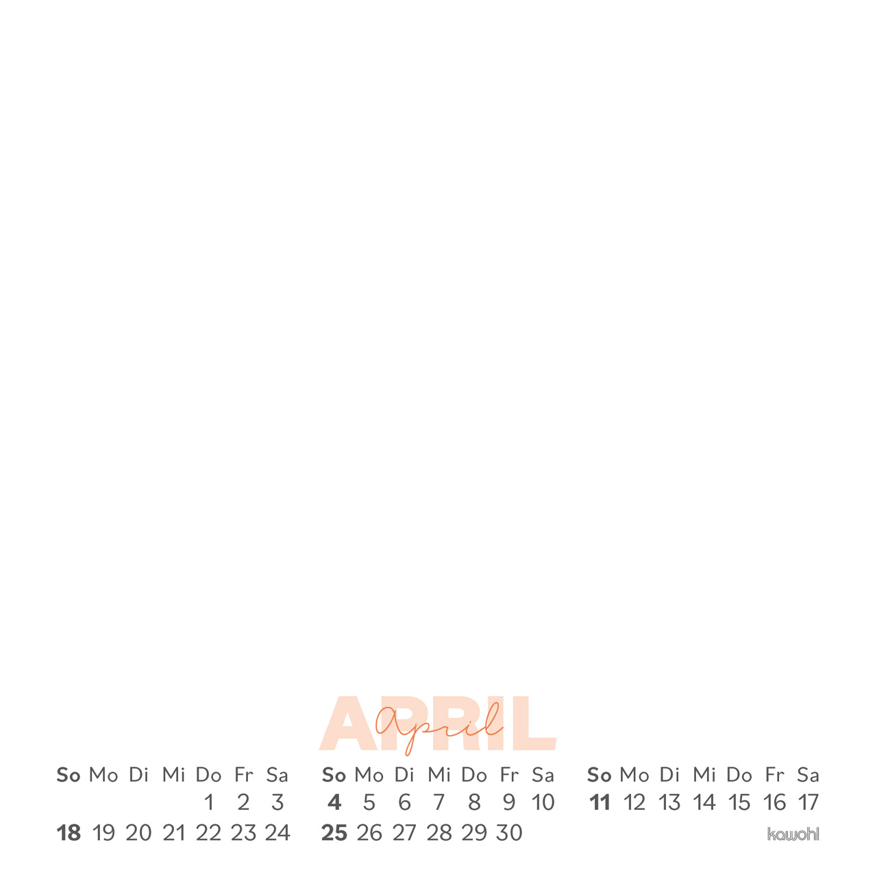 Postkartenkalender - Einblicke 2027