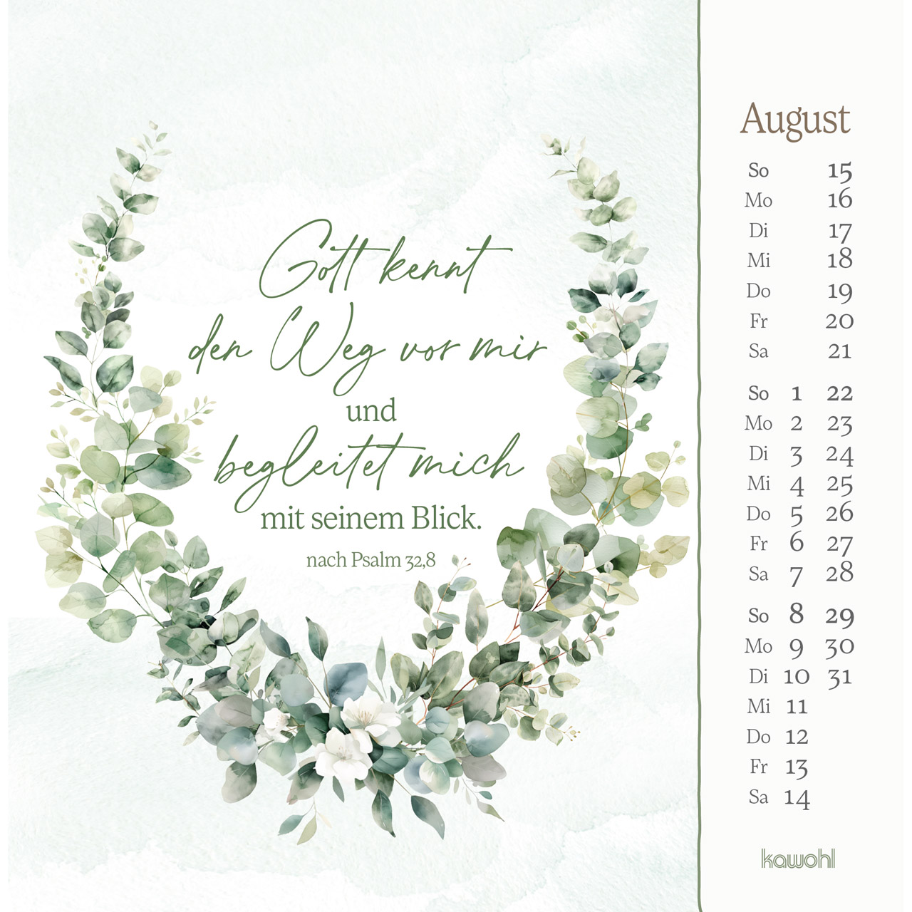 Postkartenkalender - Vor dich bring ich, was mich bewegt 2027